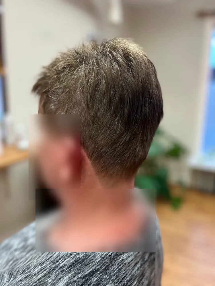 Efter: klippning hos Hårverket i Emmaboda